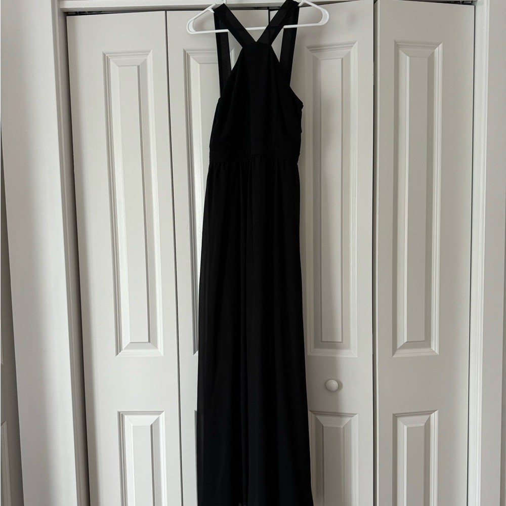 Lulu’s cross neck maxi dress